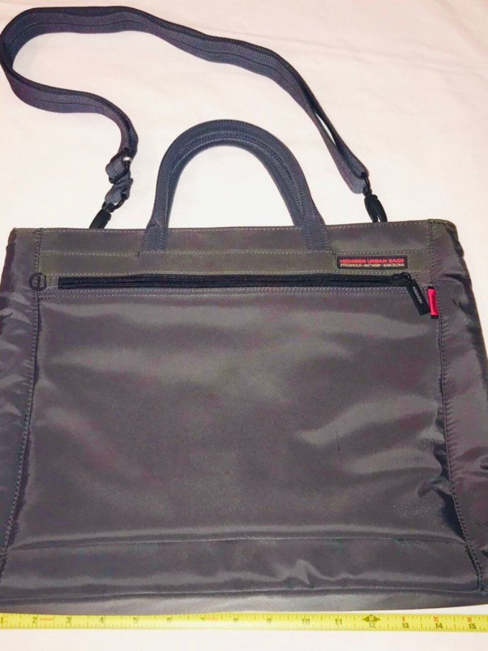 Hedgren Sustainable Tote Crossbody Bag Loop Handle Adjustable Strap Lightweight